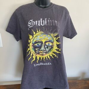 Sublime Women's Short Sleeve Graphic Tee - Gray